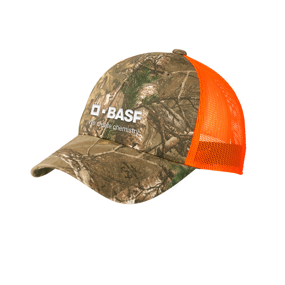 Port Authority Structured Camouflage Mesh Back Cap