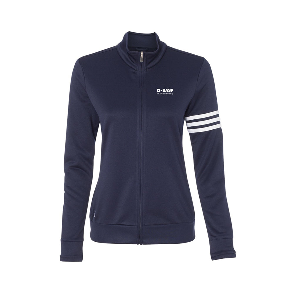 Adidas Women's 3-Stripes French Terry Full-Zip Jacket