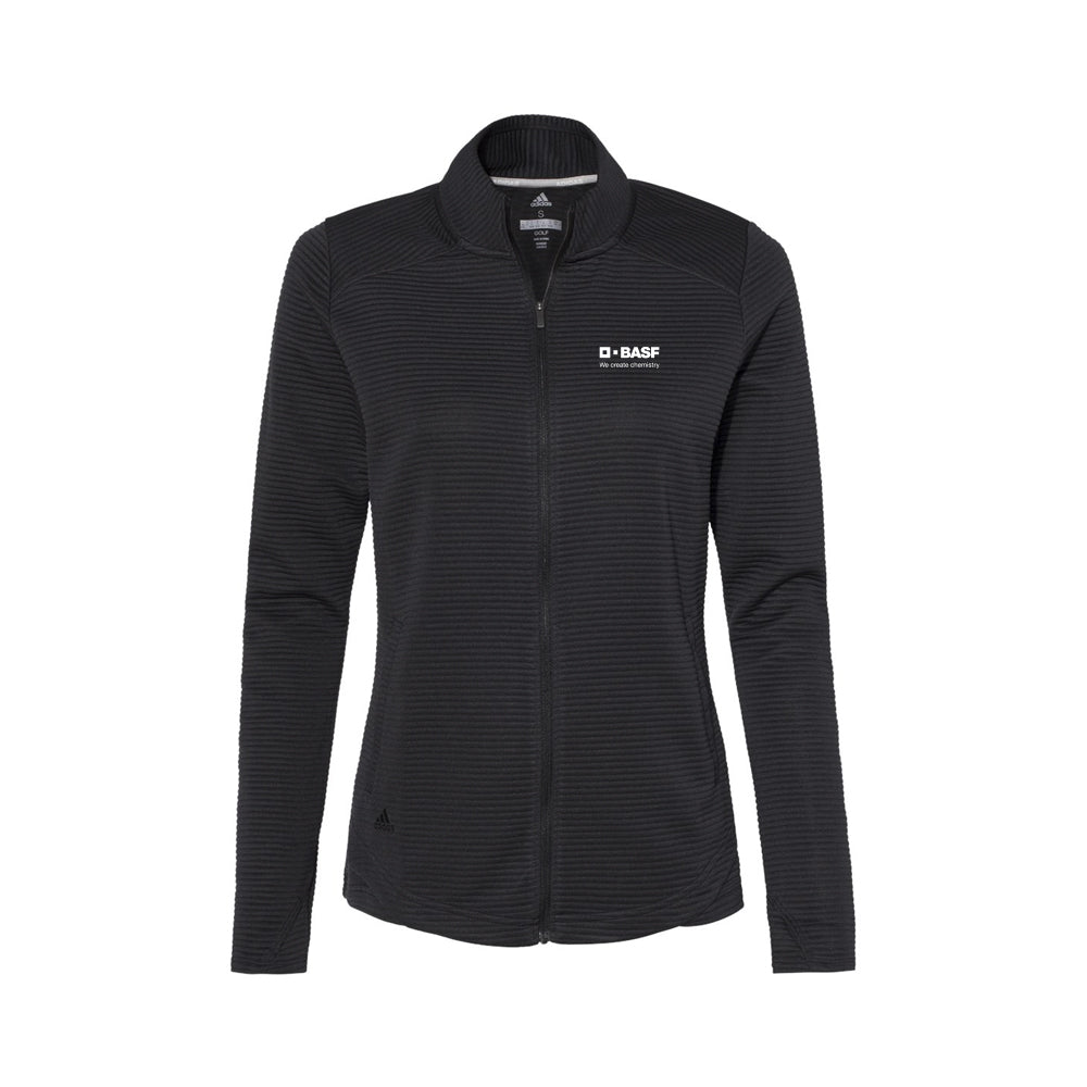Adidas Women's Textured Full-Zip Jacket