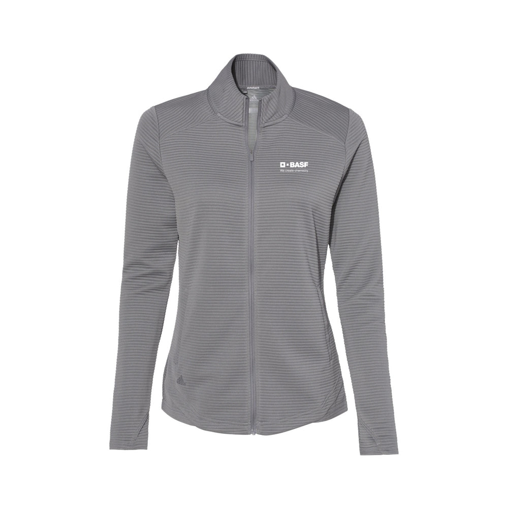 Adidas Women's Textured Full-Zip Jacket