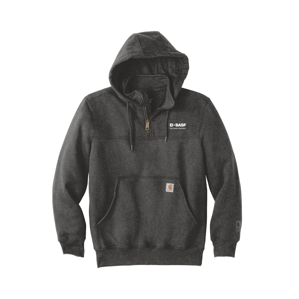 Carhartt Rain Defender Paxton Heavyweight Hooded Zip Mock Sweatshirt