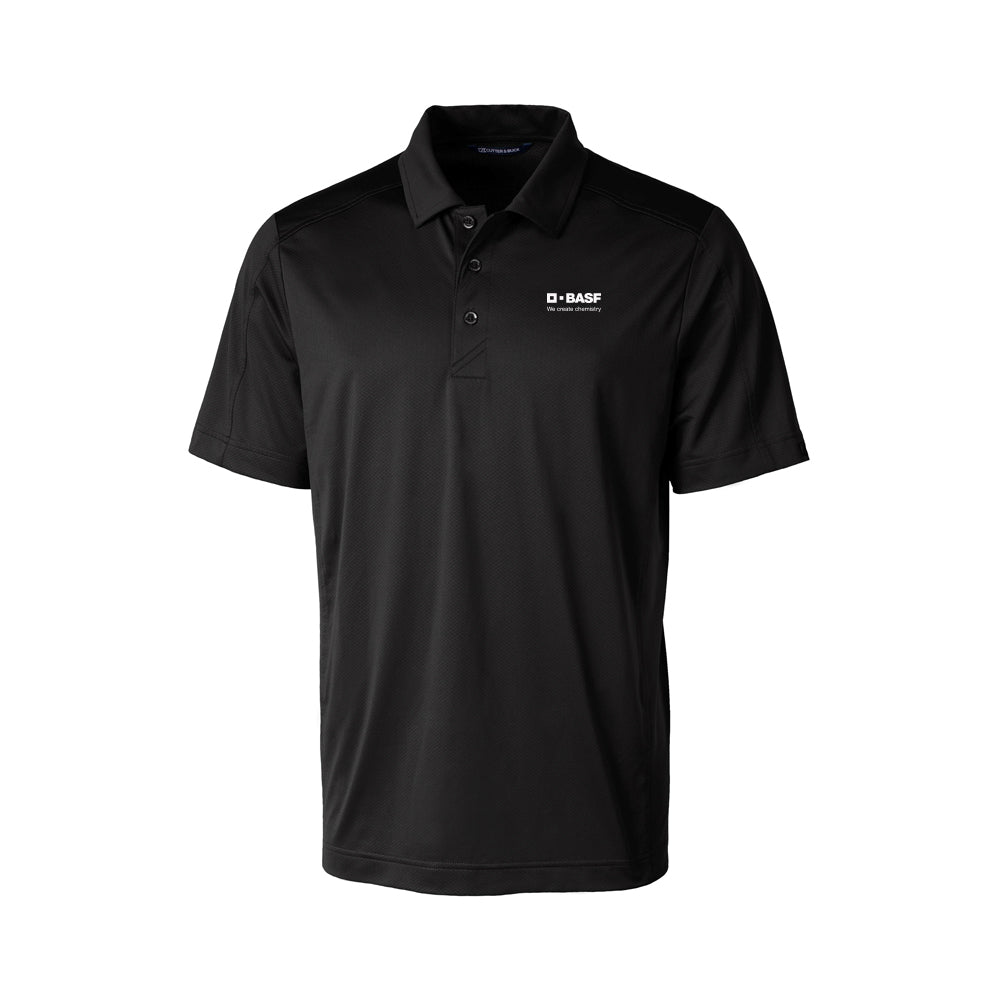 Cutter & Buck Prospect Textured Stretch Mens Short Sleeve Polo