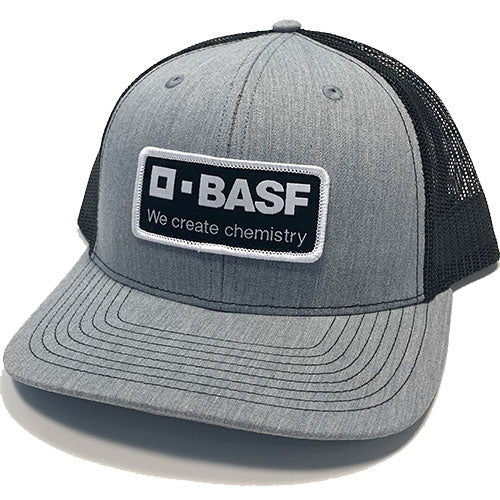 [BASF Prime] Custom Hat with Patch (Heather Grey/Black)