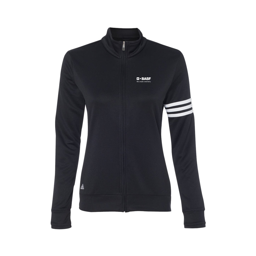 Adidas Women's 3-Stripes French Terry Full-Zip Jacket