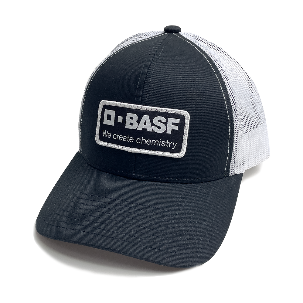 [BASF Prime] Custom Hat with Patch (Black/White)