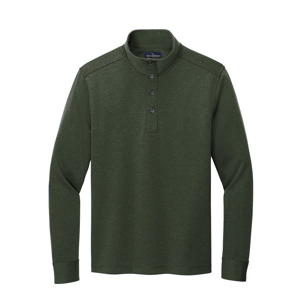 Brooks Brothers Mid-Layer Stretch 1/2-Button