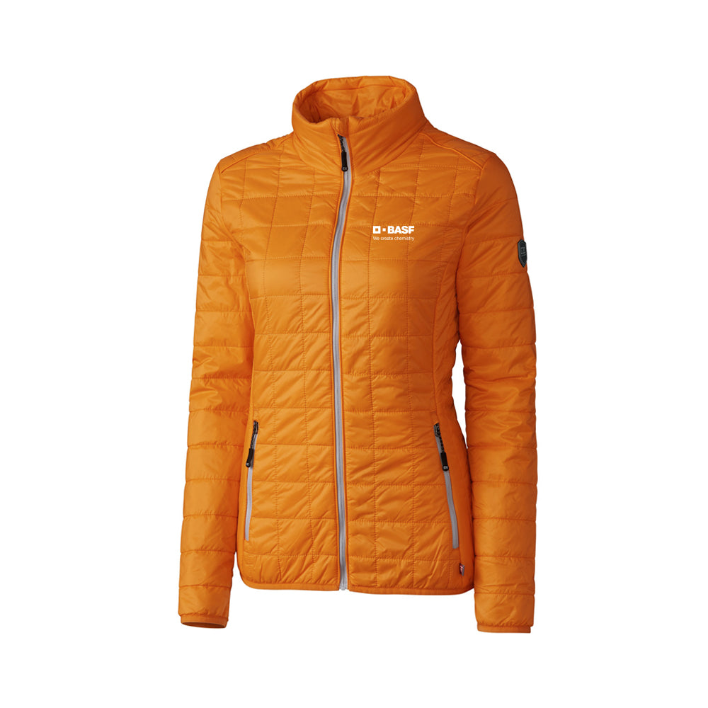 Cutter & Buck Rainier PrimaLoft Womens Eco Insulated Full Zip Puffer Jacket
